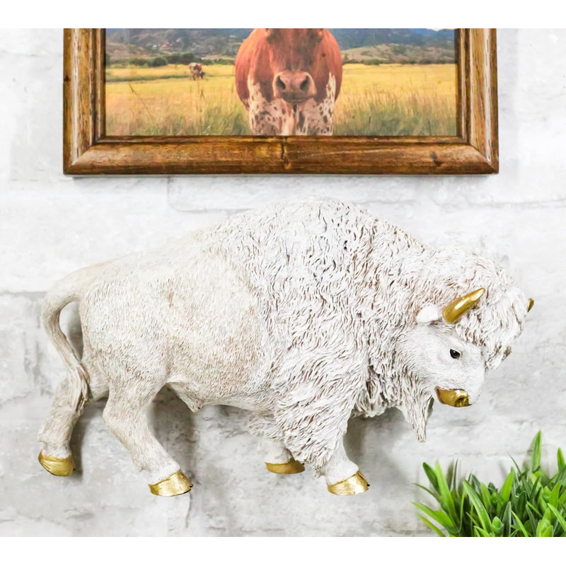 Millwood Pines Native American Sacred White Bison Buffalo